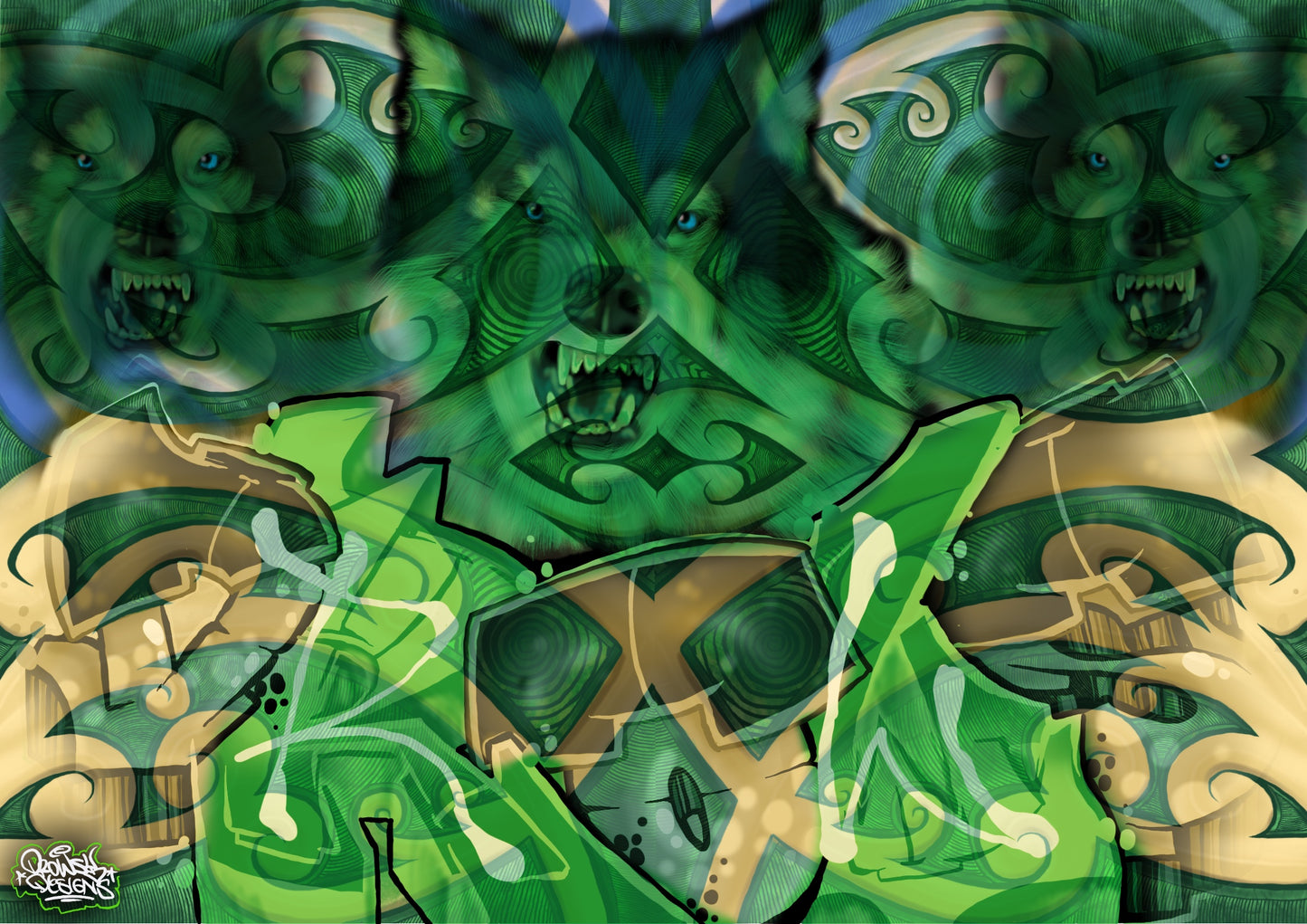 Graffiti Digital Print